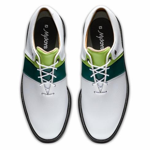 Footjoy Spikes Discount Code - Spikes Men Golf Shoes White/Green